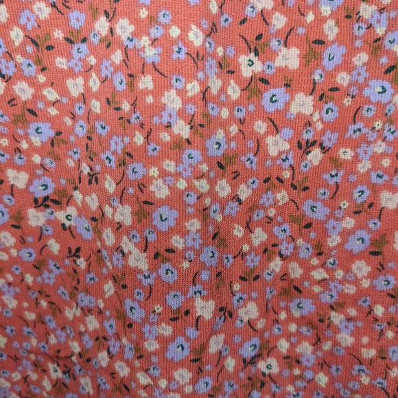 BP Printed Tie Front Miidress M - Picture 2 of 6